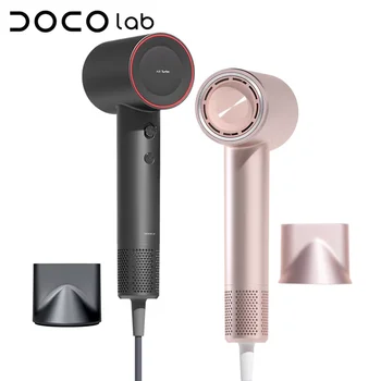 DOCO Hair Dryer 75m/s High Speed 200 Million Negative Ions Hair Care 110000 Rpm…