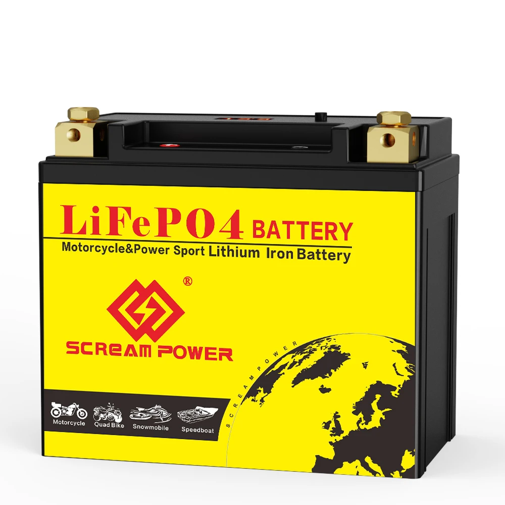 

20L-BS Lithium Motorcycle Battery LiFePO4 12V 620A 12Ah With BMS for ATV,Quad, UTV,Scooter,Lawn Mower,Generator Battery Harley