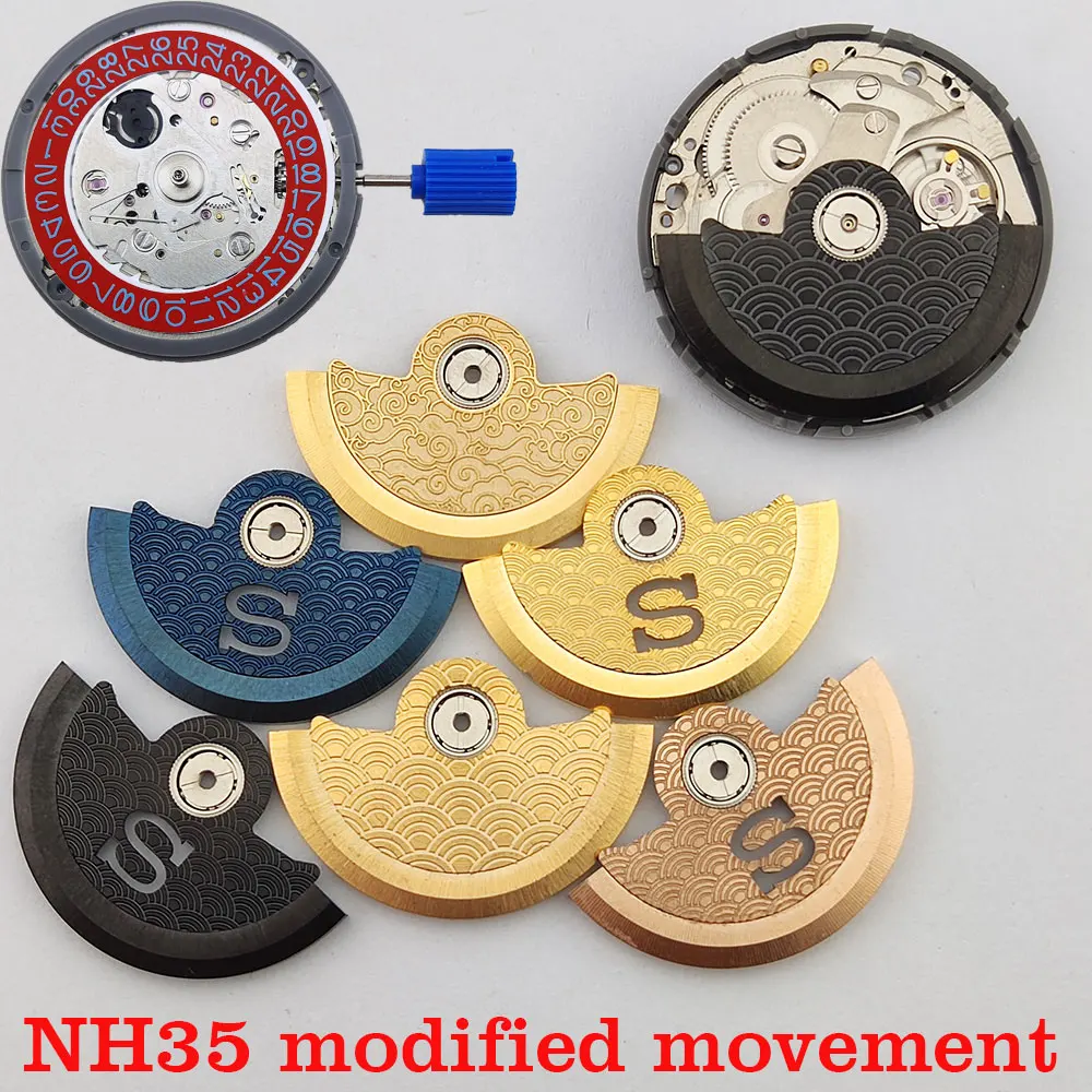 

Автоматический молоток S Mod, подходит для NH35 NH36 NH38 NH39 4R 6R, запасные части для молотка с качающимся грузом для часов