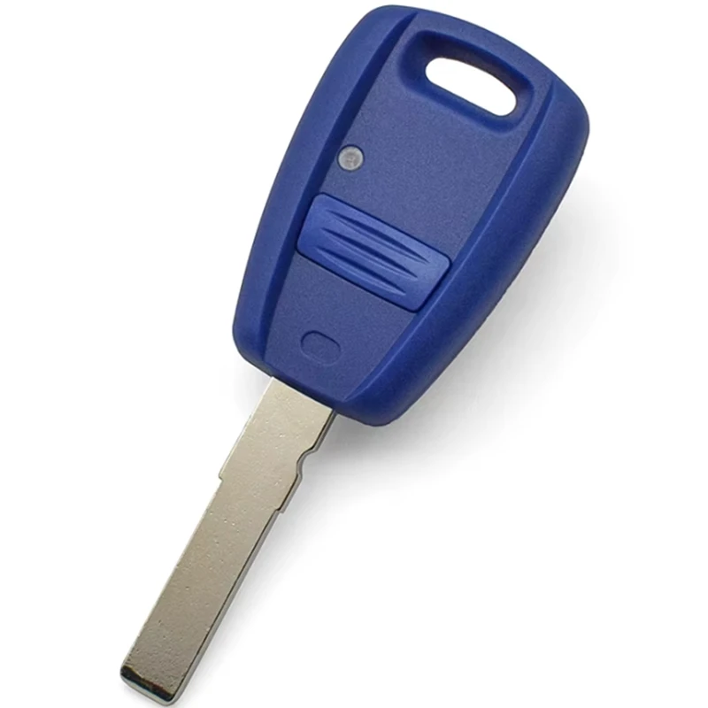 

XIEAILI 10Pcs Replacement Key Case 1Button Transponder Remote Key Shell For Fiat 500 Ducato