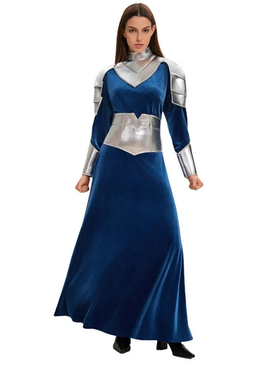 loween New Sle Robot Warrior Costume Tech Movie Space Suit Robot Cop Women's Faion Outerwear by xiao