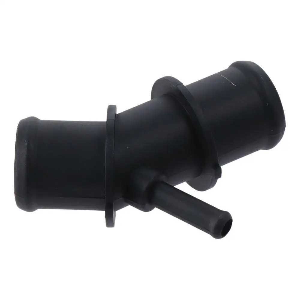 

1pc 108x28mm(4.25x1.10in) Radiator Hose Connector 16057-36011 ABS Upper Hose Connector Black Coolant Pipe Adapter
