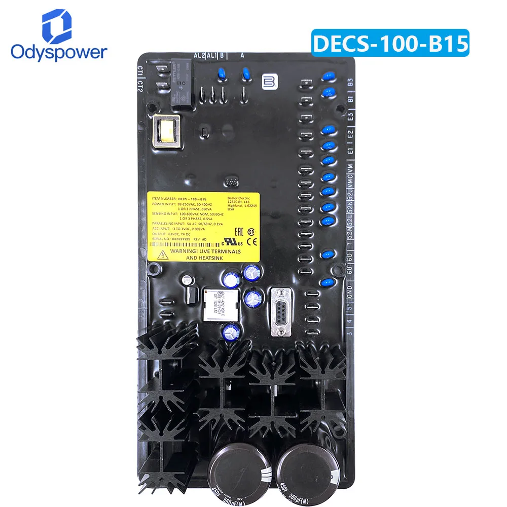 

Оригинальный дизельный генератор Basler DECS-100-B15, автоматическая нажимная пластина, детали генераторной установки для деталей электрического генератора Basler