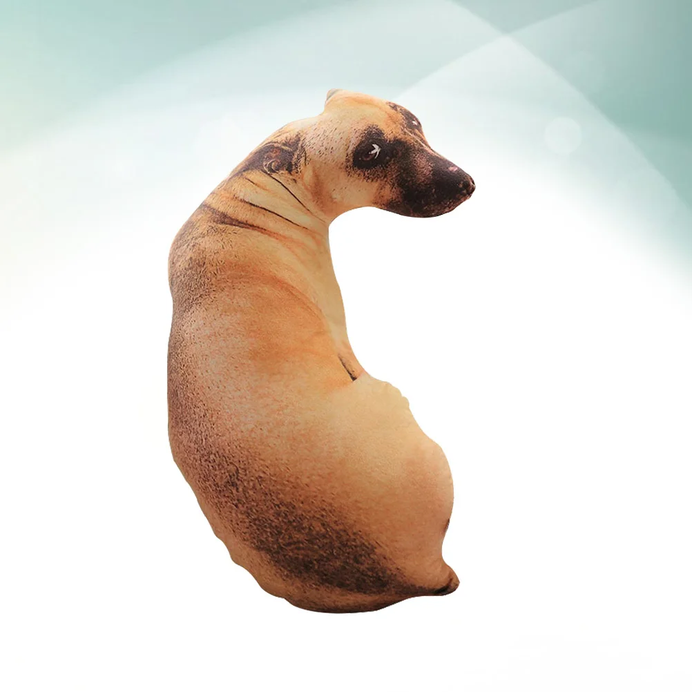 

1Pcs Simulation Dog Pillow 50cm Soft Stuffed Creative Cushion for Home Sofa Car Bed Decoration 3D Stereo Dog Throw Pillow