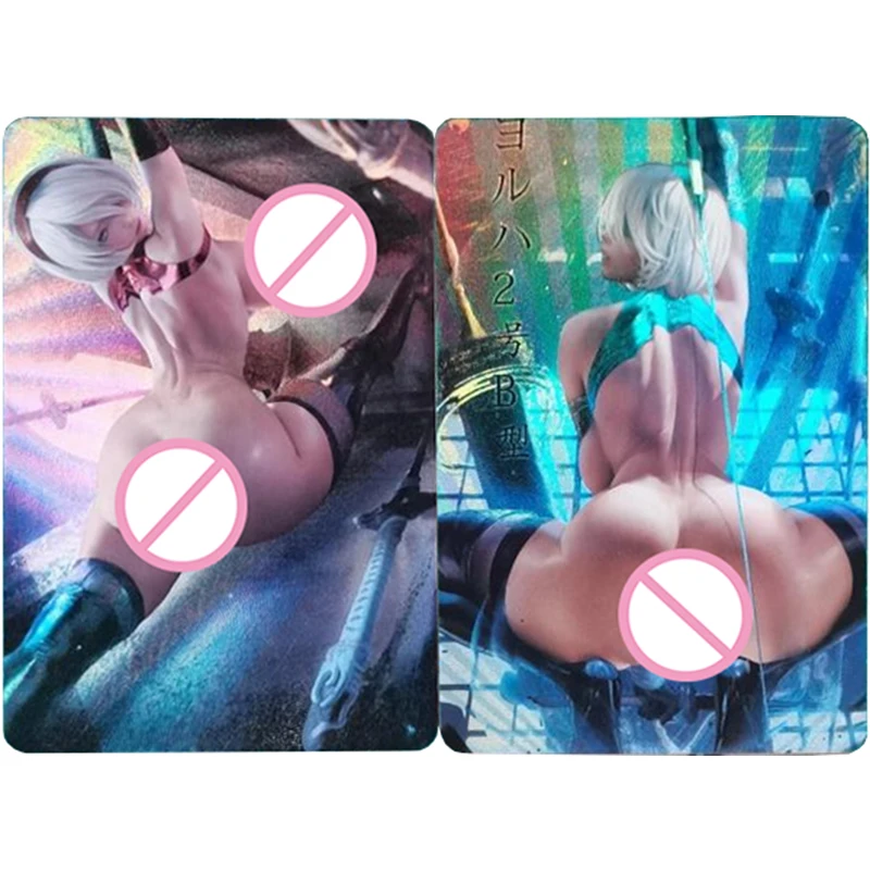 Anime Goddess Story KOF DIY ACG Mai Shiranui Type B Whip VANESSA Boys Play Toys Collectible Cards Christmas Birthday Gifts