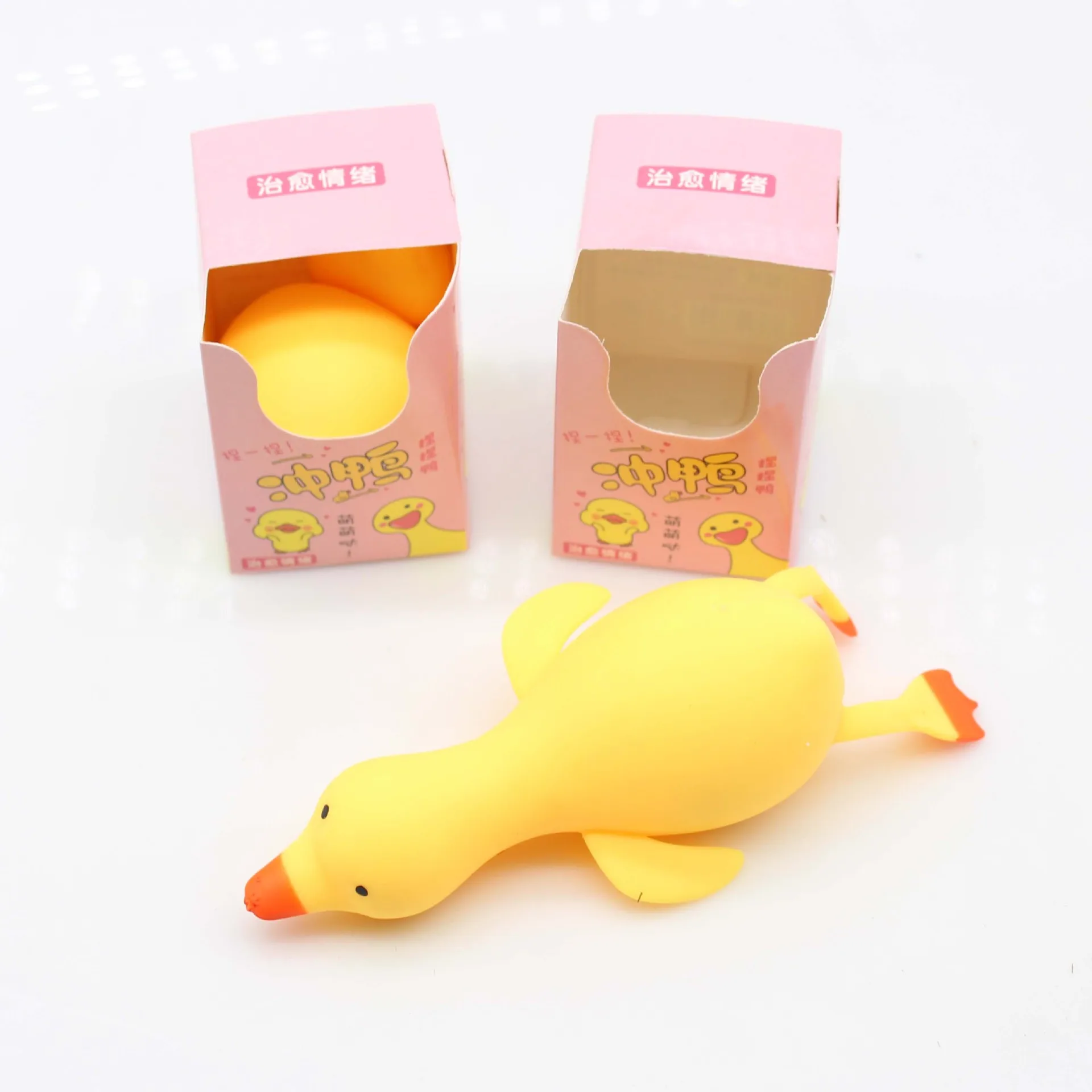 Anti-Stress Toy Stretch The Big White Goose Fidget Toys Squishy Anti Stress Funny Stress Relief For Kids Adults Gift J174