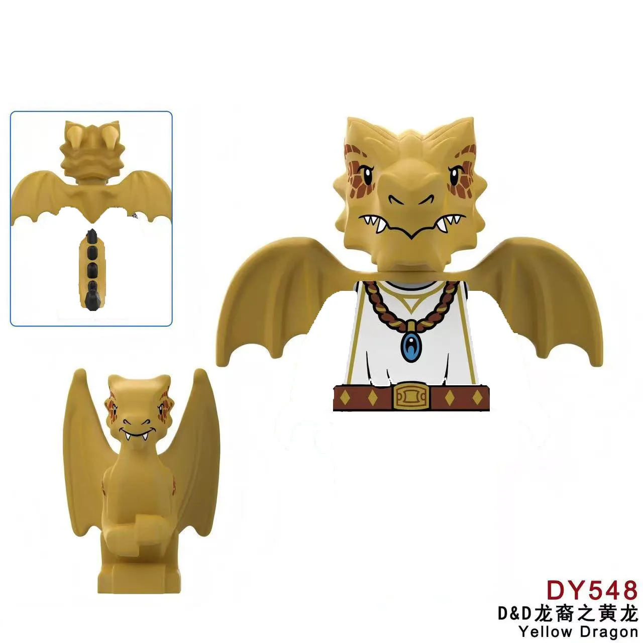 DY545 أنيمي ألعاب الكرتون لعبة الطوب الدمى التنين الوليد القرون الوسطى التنين فرسان الجنود ووريورز اللبنات الاطفال اللعب الهدايا #5