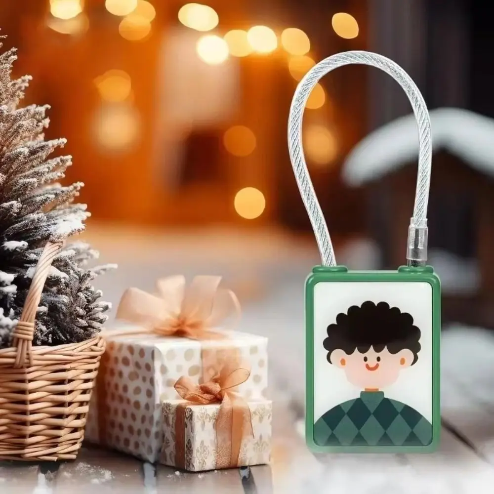 

Waterproof Fingerprint Padlock Flexible Steel Rope Durable Design Smart Biometric Padlock Anti-Theft Anti-Cut