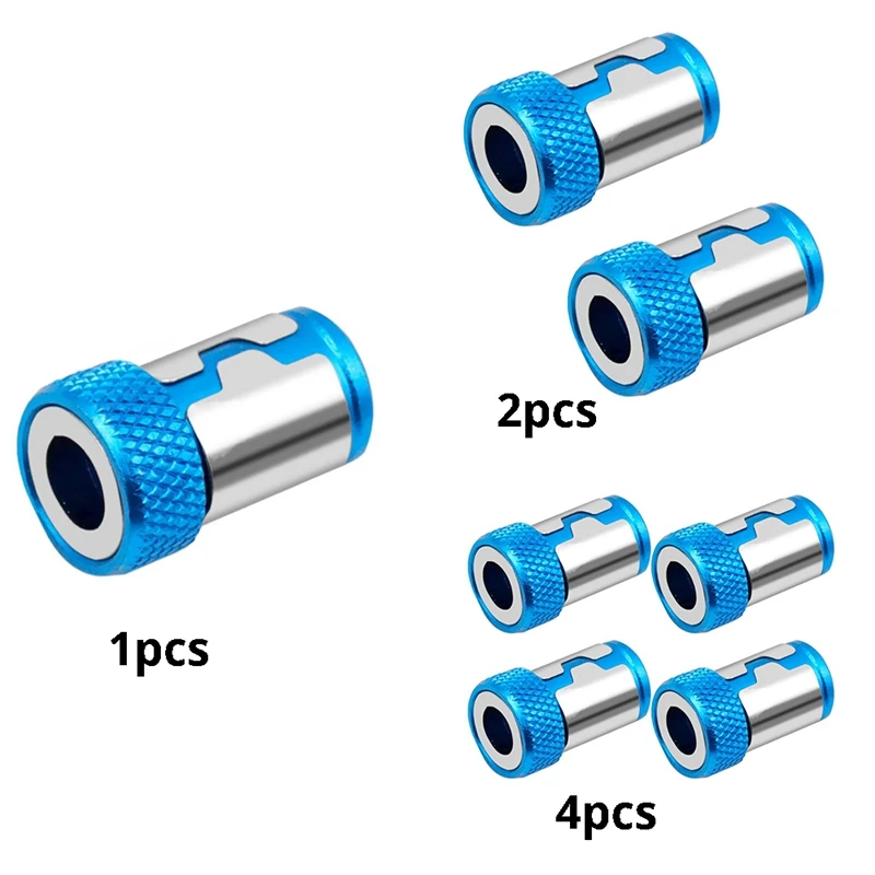 Screwdriver Head Magnetic Ring, Upgrade Magnetizer Screw Removable For Hex Screwdriver And Power Bits