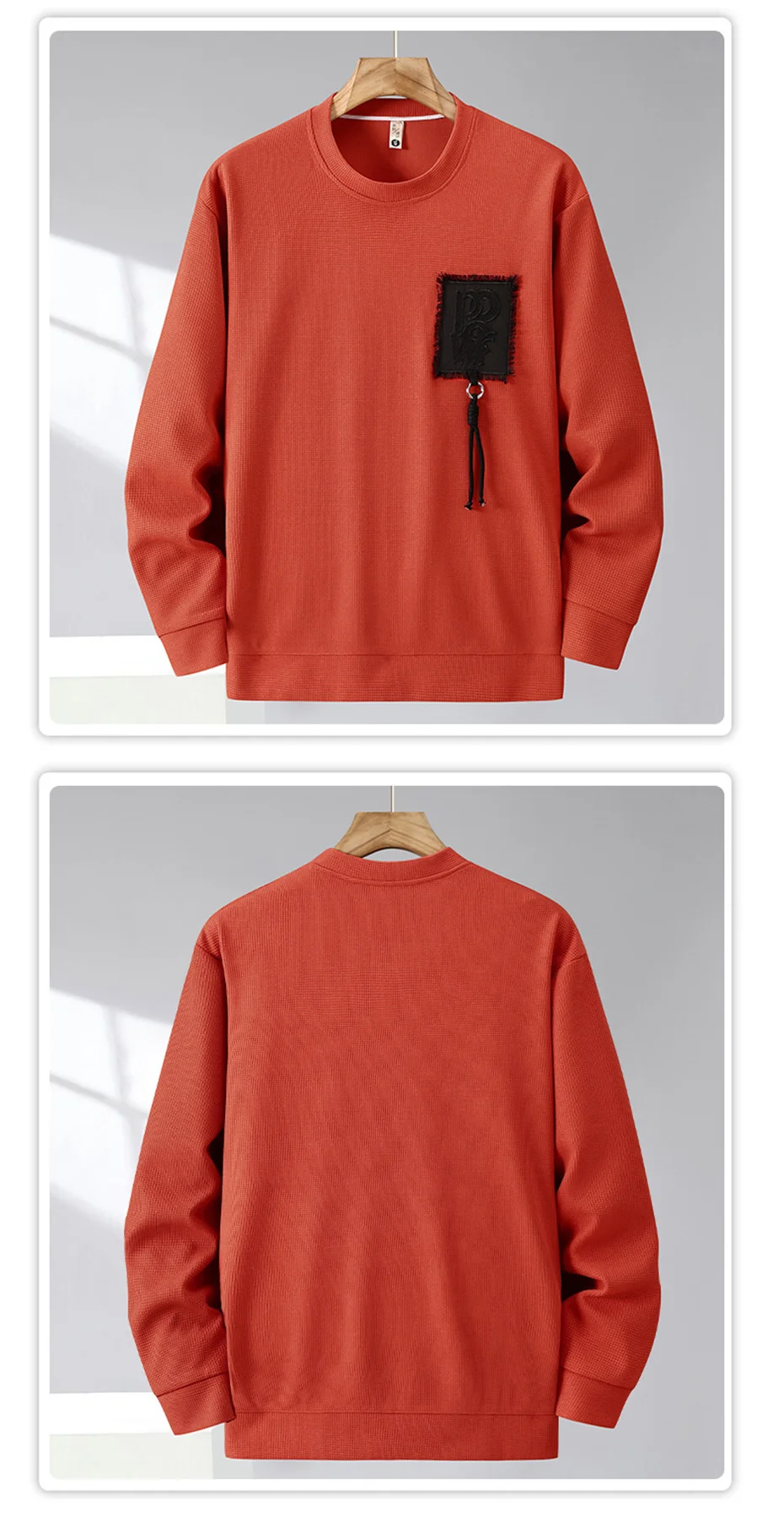 10XL 12XL Plus Size Sweatshirts Men Spring Autumn Sweatshirt Male Fashion Casual Pocket Patchwork Pullover Big Size 10XL