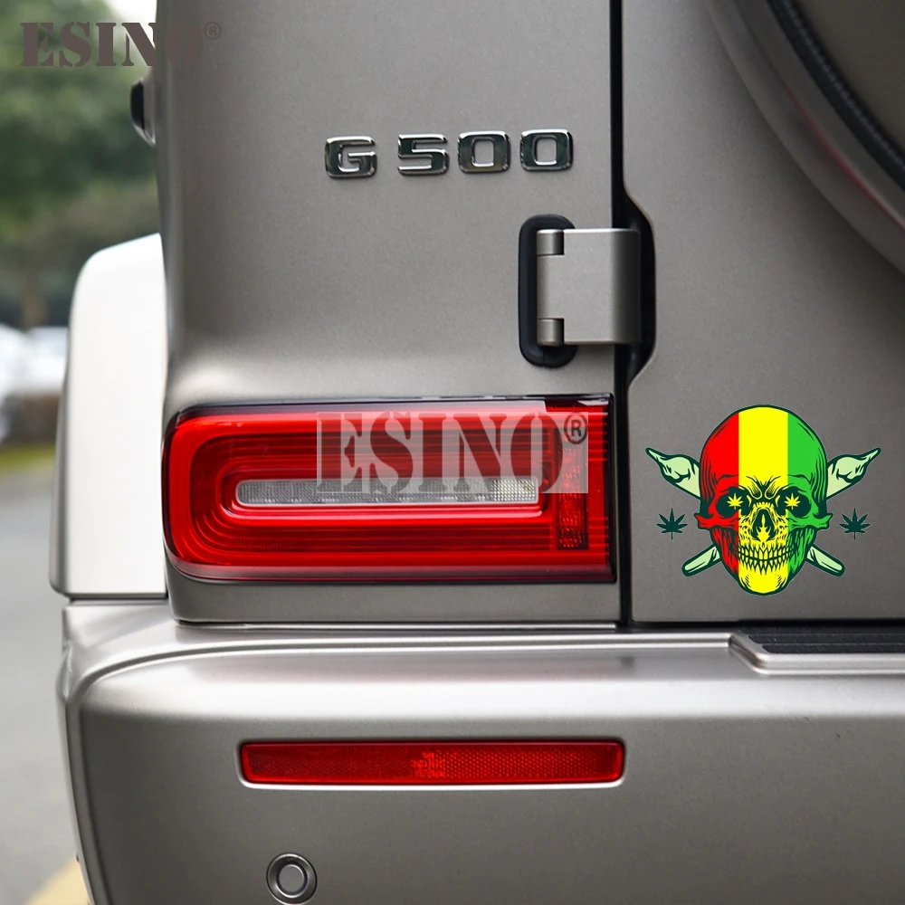 

One Love Skull Decorative Sticker Cartoon PVC Decal Waterproof Car Body Pattern Vinyl