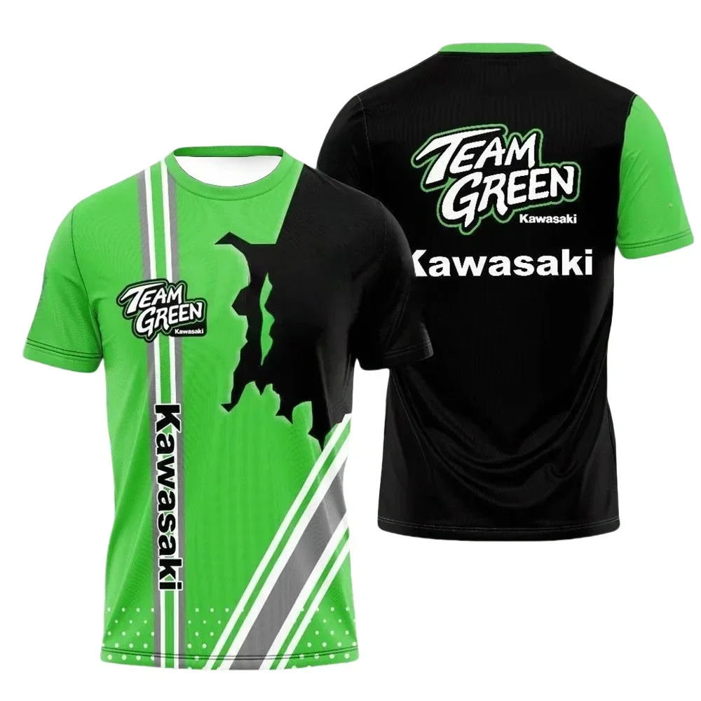 

Лето 2025 г., популярные мотоциклетные быстросохнущие дышащие шорты с узором Kawasaki и вездеходные мотоциклетные спортивные шорты