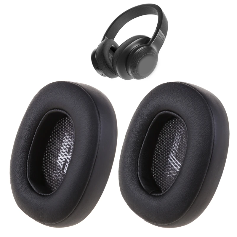 Almohadillas de repuesto para JBL E55BT, piezas de auriculares, cojín de cuero, funda para auriculares