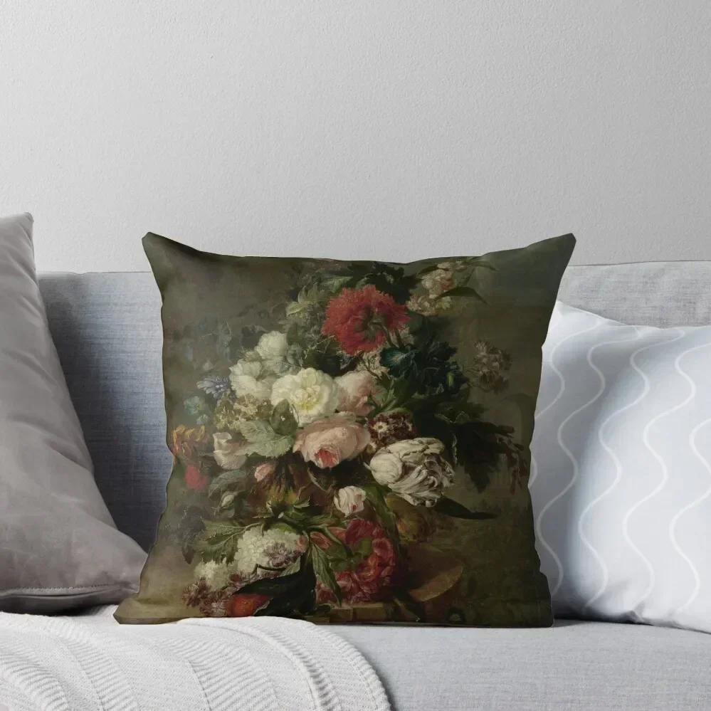 

Still Life With Flowers Throw Pillow sleeping pillows Decorative pillow case pillow