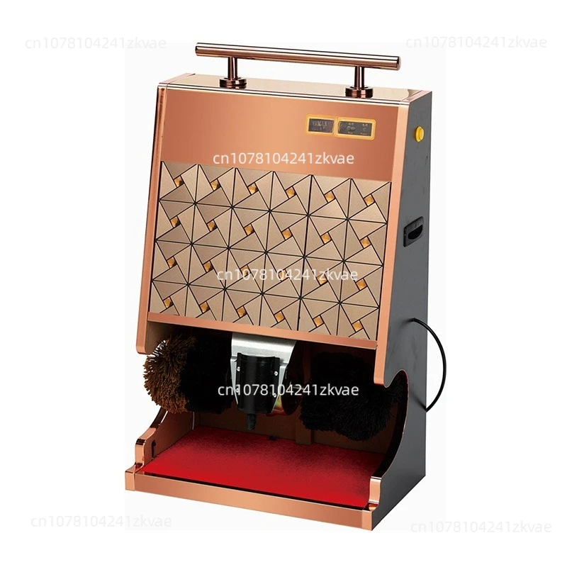 Automatic Induction Shoe Shine  Vertical Multifunctional Household Shoe Shine Stainless Steel Electric Machine Hotel Lobby