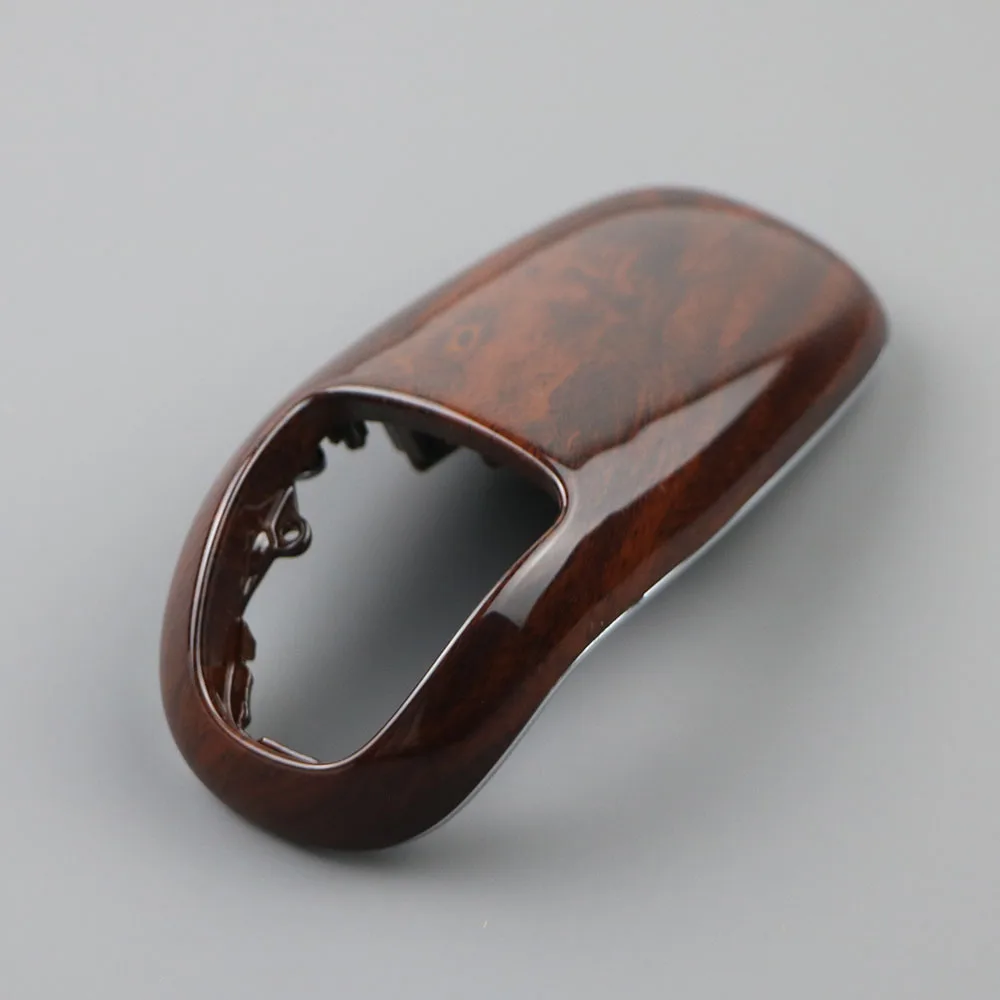 4H1713141A Gear Shift Knob Cover Peach Wood For Audi A8 Quattro S8 D4 2010-2013 4H1 713 141 A 4