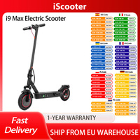 iScooter i9 Max Electric Scooter,10 Inch Honeycomb Tire,500W Motor,25km/h,36V,10Ah Battery,30-40km Max Range,120KG Load