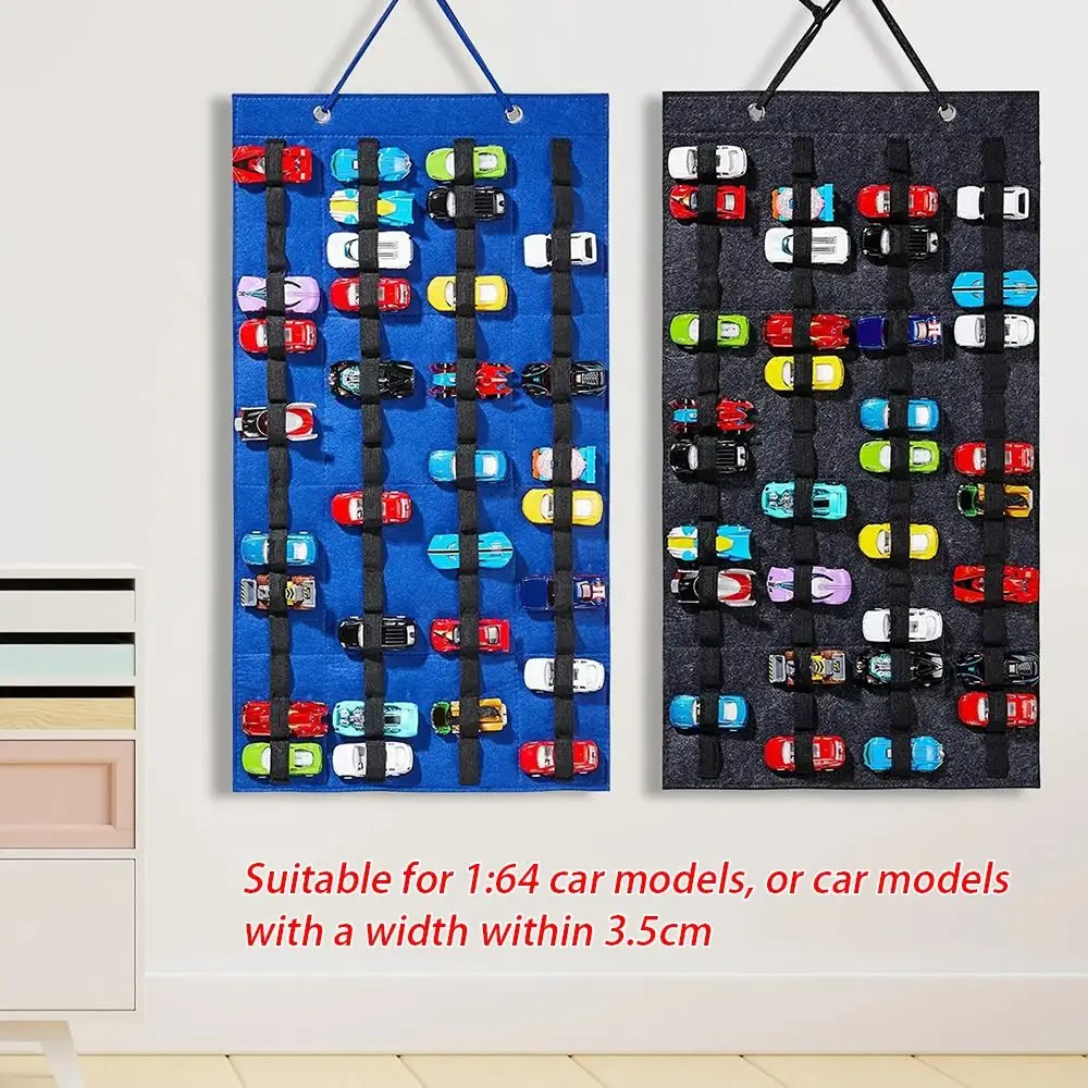 Hanging Organizer For Hot Wheels Wall Mount Model Car Toys Display Case Storage Box Bags Hold Up Toy Cars Kids Gift