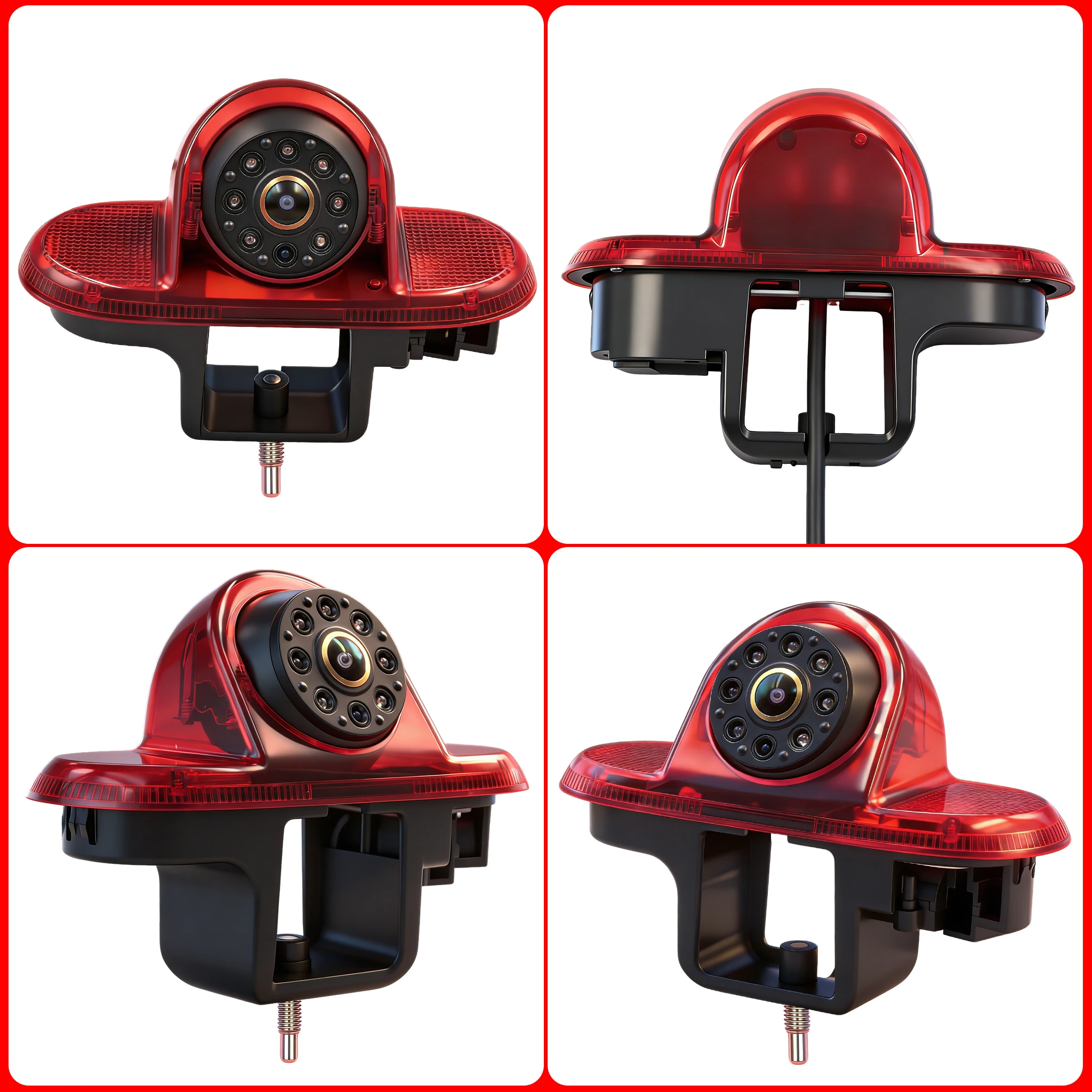 For Renault Trafic Opel Combo Nissan primastar X83 Vauxhall Brake Light Backup AHD CVBS Car Rear View Camera Night 170° HD 1080P