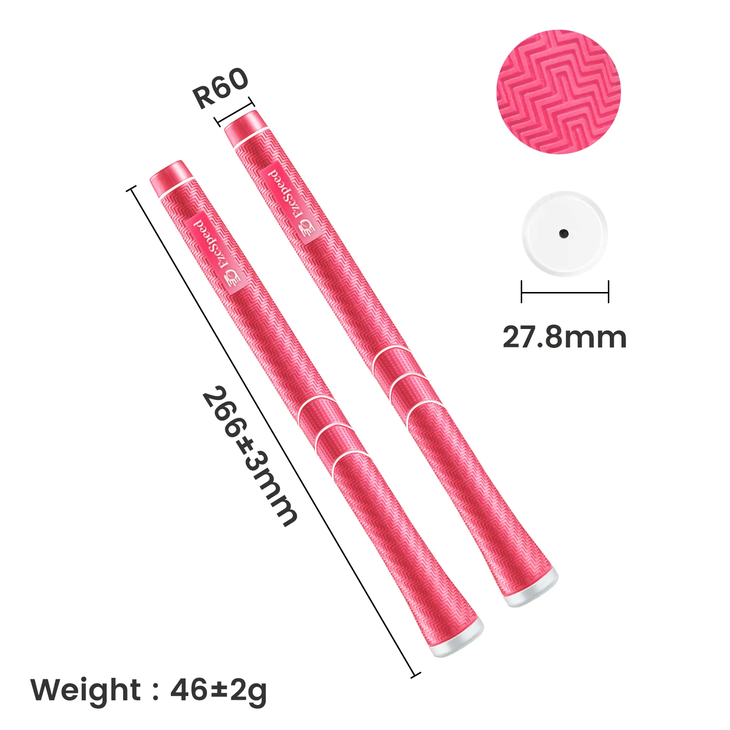 FzcSpeed Golf Grips Soft Rubber Golf Club Grips Standard  Golf Accessories
