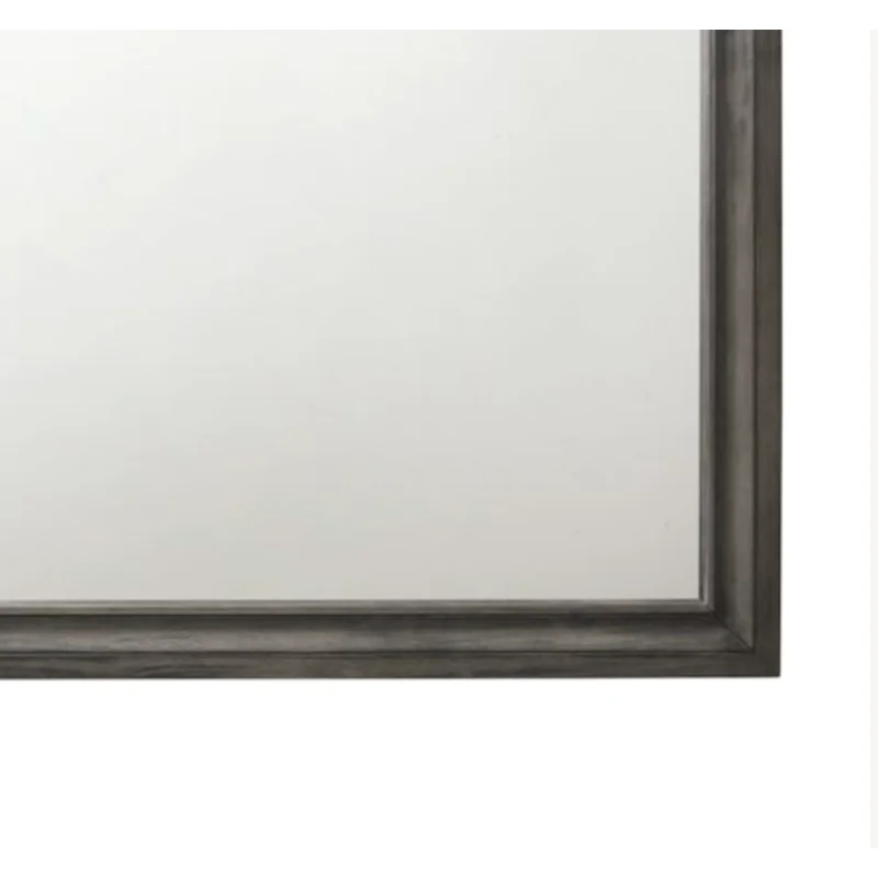 Naima Gray Finish Mirror