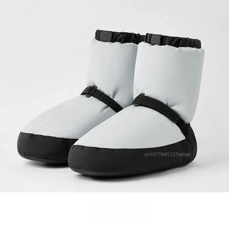 Ballet Dance Warm Boots, Women's Soft Soled Dance Practice Cotton Shoes, Professional Plush Thick Winter Dance Warm Shoes