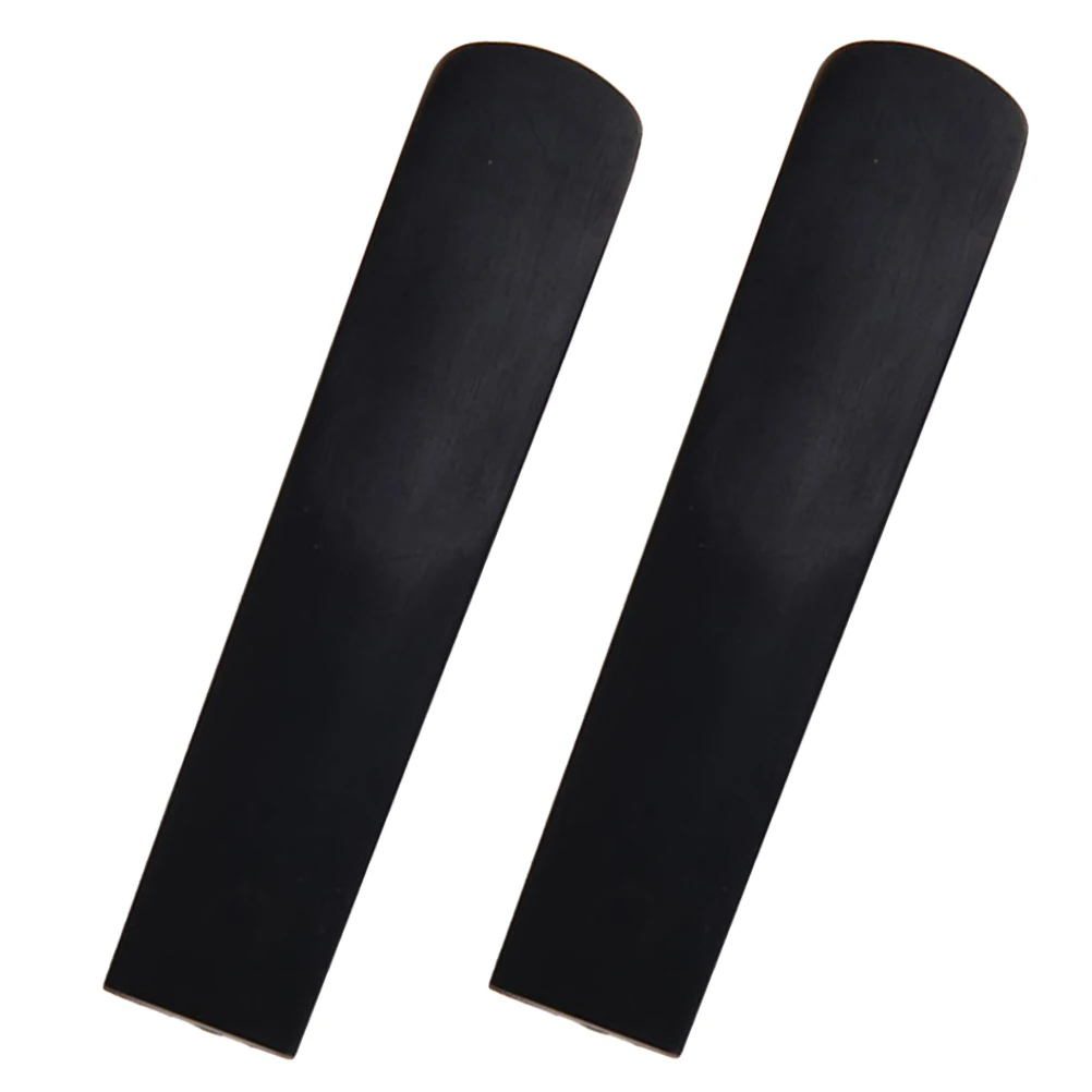 

2pcs Alto Saxophone Reeds Strength 2.5 Woodwind Instrument Parts Musical Instrument Accessories (Black)