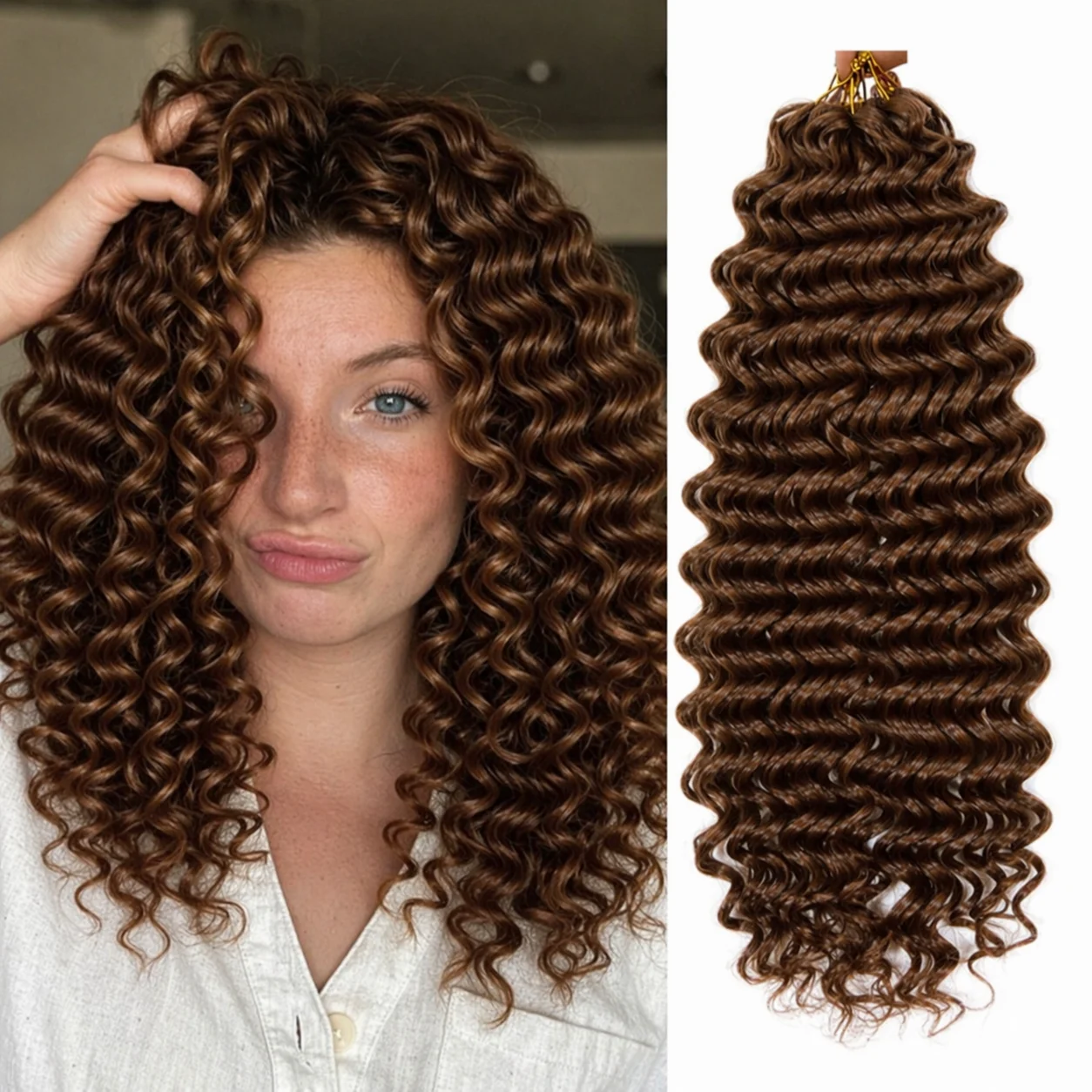 14A Brazilian Virgin Feather C - Feather Hair Extension ulasan dan harga