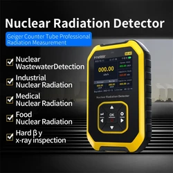 Nuclear Radiation Detector GC-01 Professional Marble Radioactive Rays Ionisation Personal Dose Alarm Instrument Geiger Counter