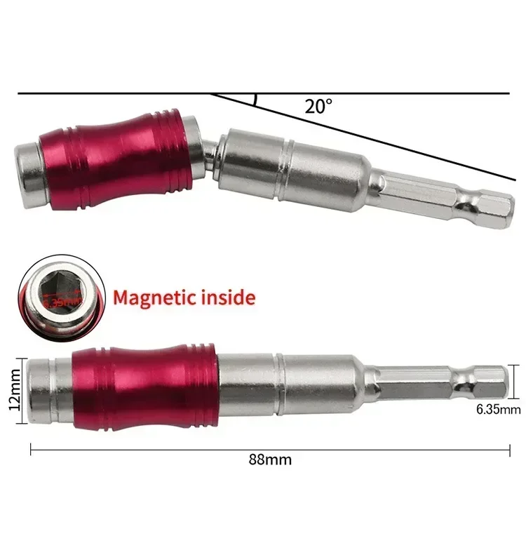 

Guide Tools Screw Change Rod Extension Bits "hex Drill 1/4 Hand Bit Magnetic Screwdriver Holder Drill Quick Drill Ring Drive