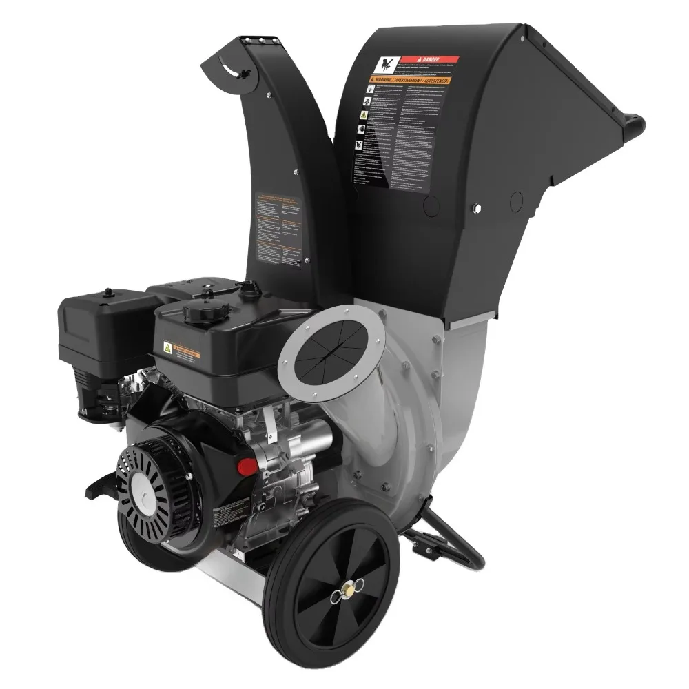 18HP Powered Wood Chipper Garden Shredder SPY10 Branch Crusher Manual Feeding System New Condition for Wholesale