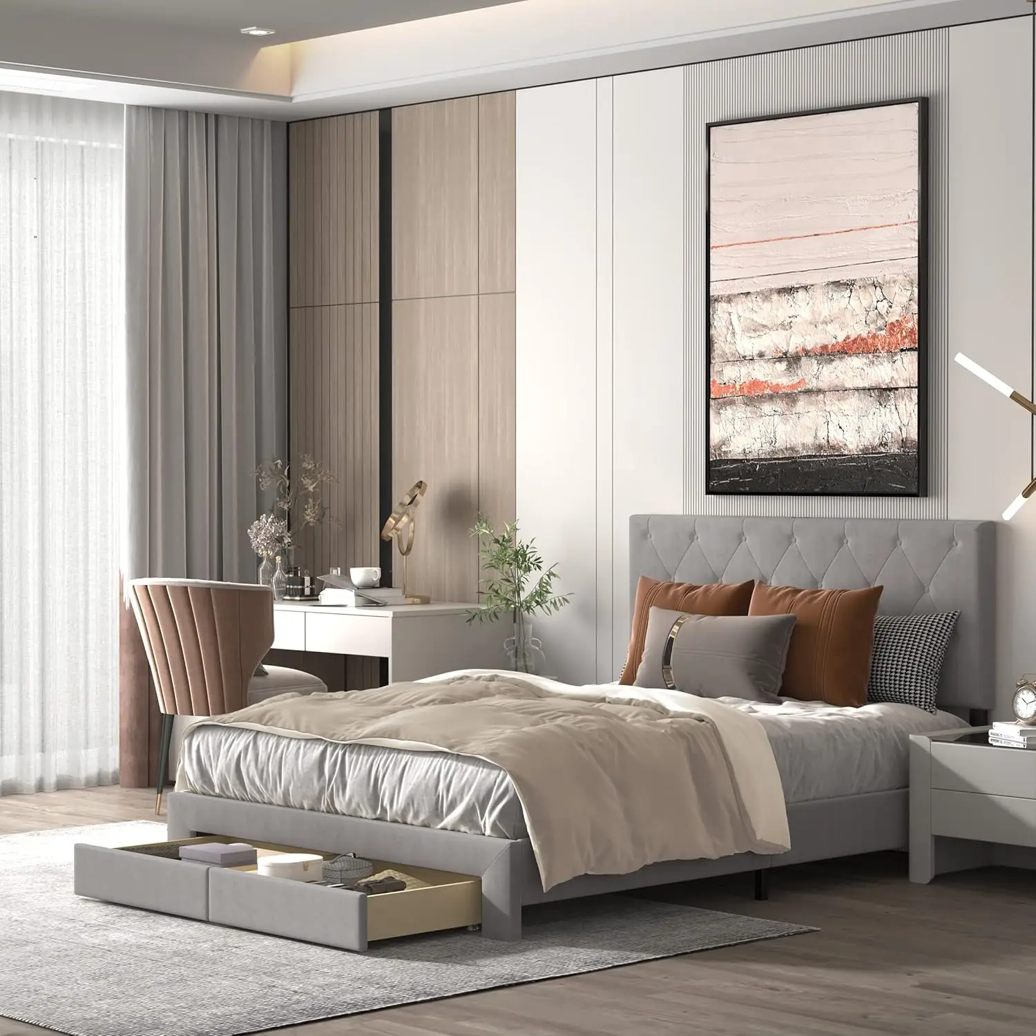 Queen Ze Bed Frame …