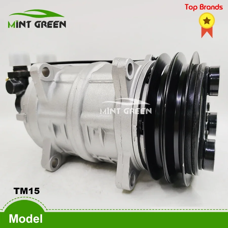 Auto AC A/C Compressor 2pk for TM15 12v 24v 10355011 48845011 2521152