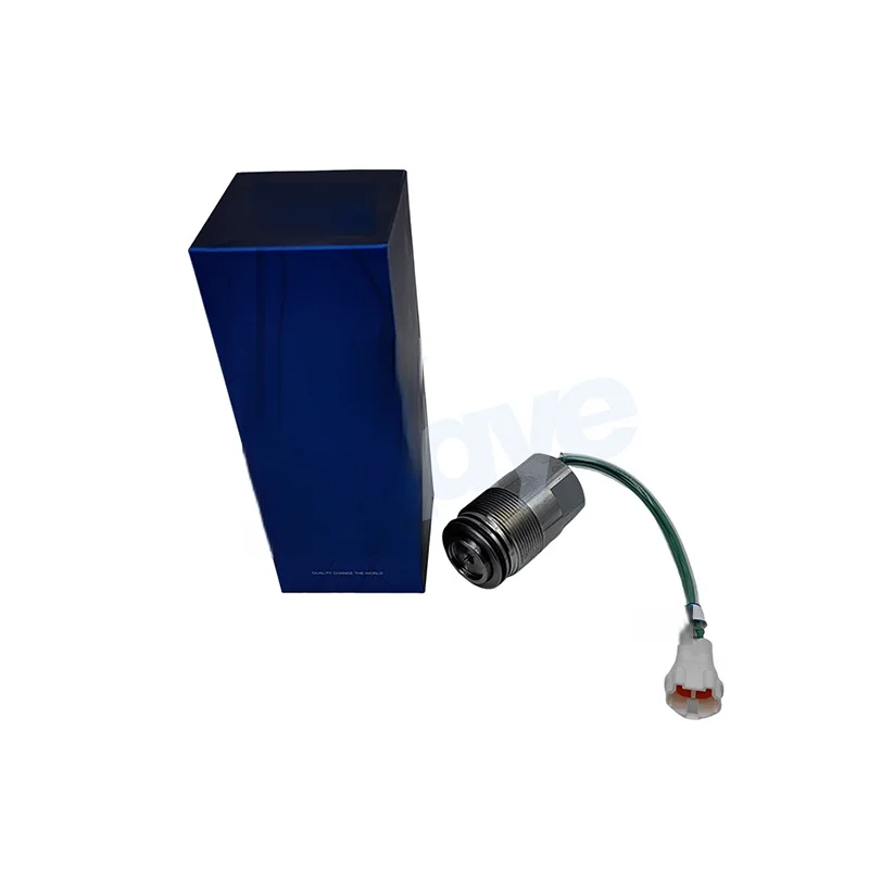 For DH220-5 R210-5 Excavator Hydraulic Pump Solenoid Valve K3V112 White Connector Without Screw