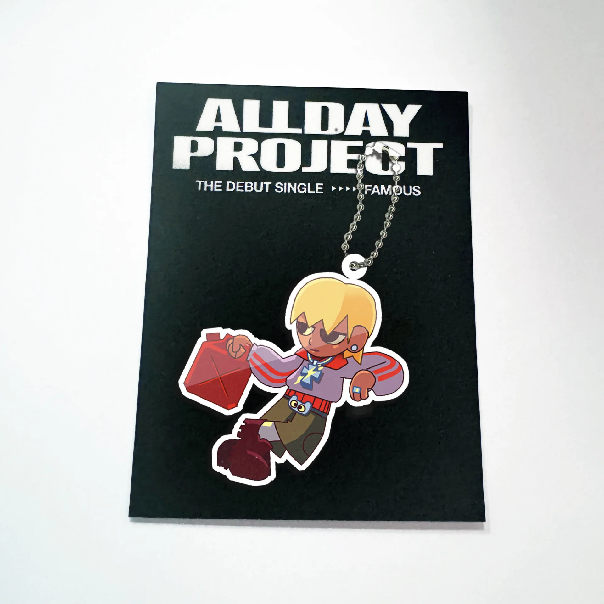 

Kpop Idol ALLDAY PROJECT Album EP Offline Signing Cartoon Acrylic Keychain ANNIE BAILEY TARZZAN WOOCHAN YOUNGSEO Fans Gifts