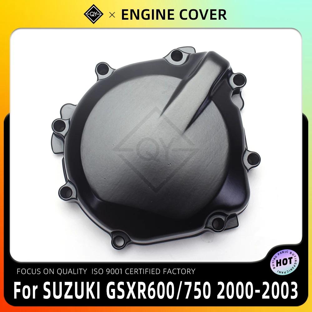 

LQYL Engine Cover Motor Stator Side Cover Shell For SUZUKI GSXR600 GSXR750 2000 2001 2002 2003 GSXR1000 GSXR GSX-R 600 750 1000