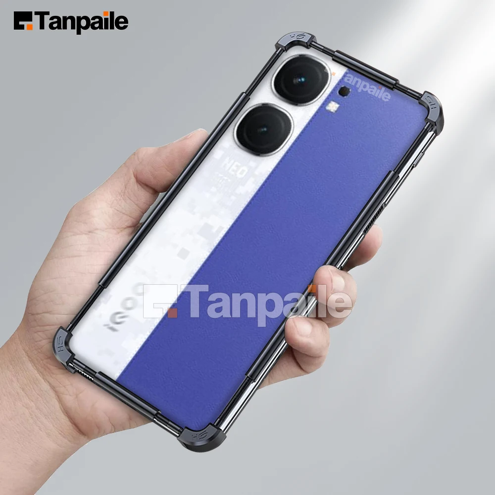 

Aluminum Metal Bumper Border for Vivo iQOO Neo9 Pro Neo9s Pro+ Neo8 Neo7 Racing Neo6 SE Neo5 Neo3 Case Shockproof Lock Frame