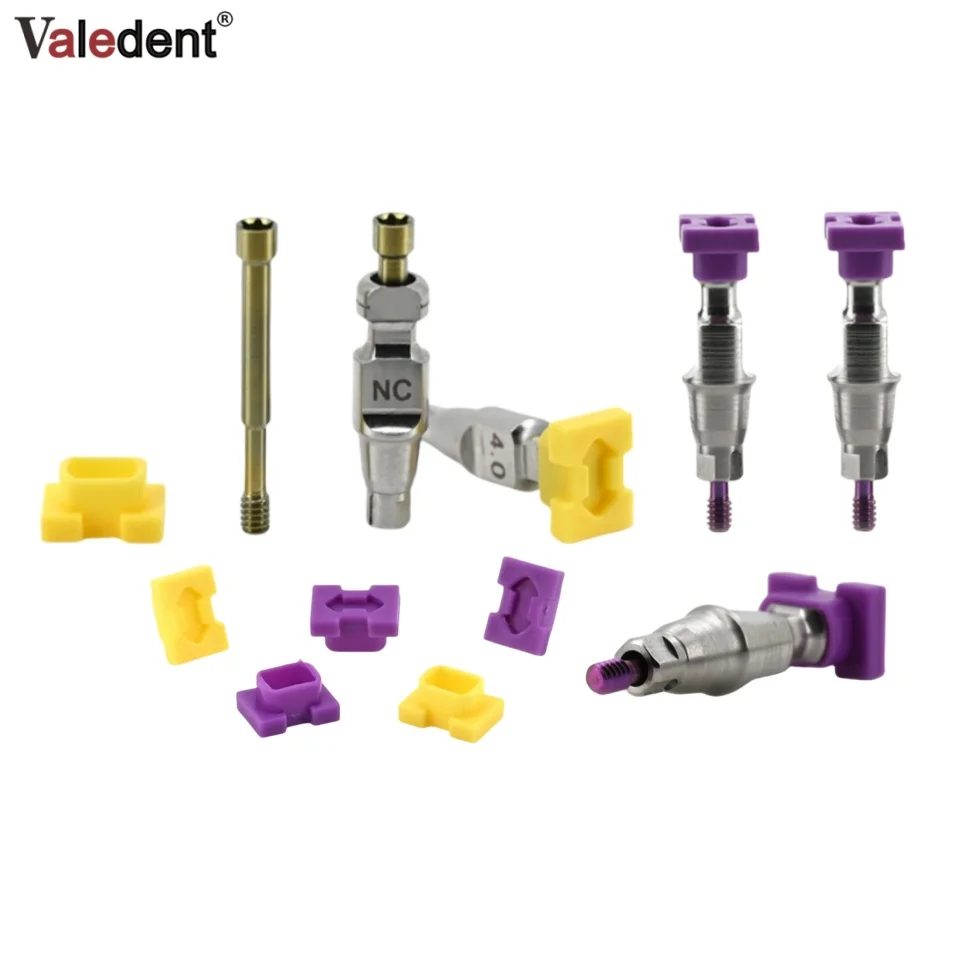 

Dental ITI lmpression Coping Caps Closed Tray Plastic RC NC RN Transfer Copy Caps Narrow Regular Crossfit Regular Neck
