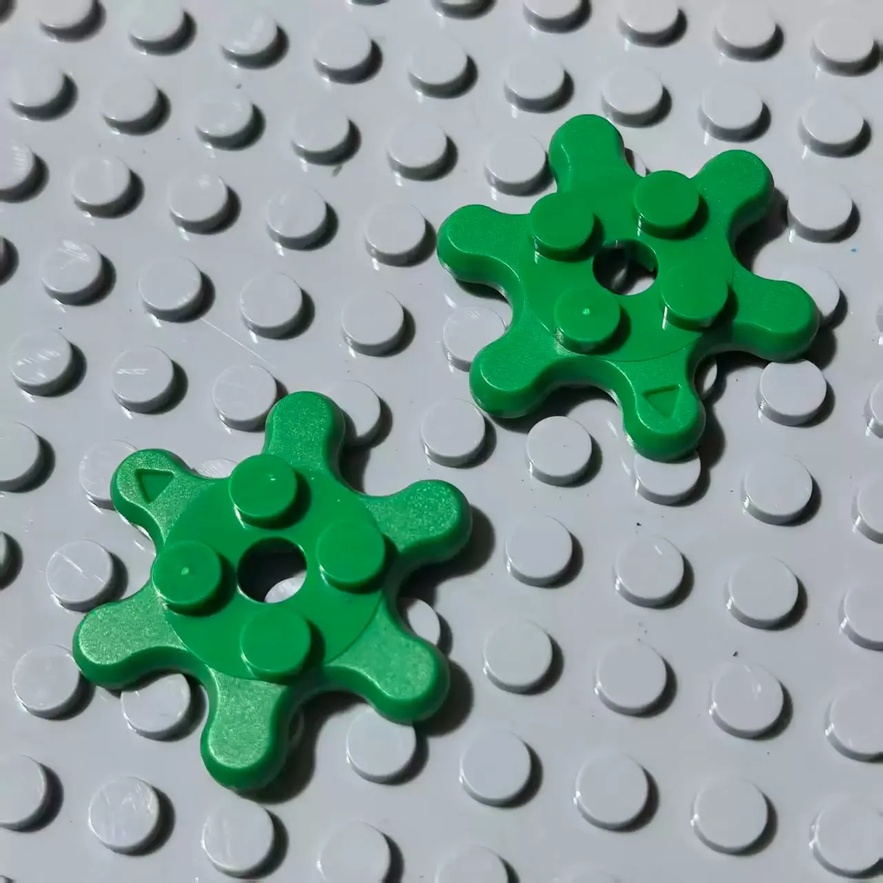 30PCS MOC building block 61485 turntable 4 x 4 rotating square base, 35442-6328186 Splat 6 gears, 60474 circular pin hole plate