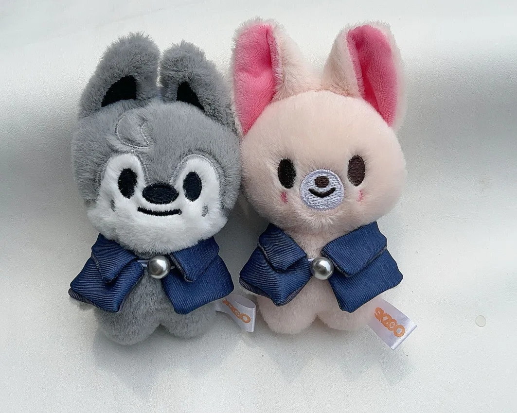 Skzoo Cute Pilot Doll Korean Wolfchan Leebit Dwaekki Hanquokka Jiniret Bbokari Puppym Stray Stuffed Plush Fans Pendant Gift