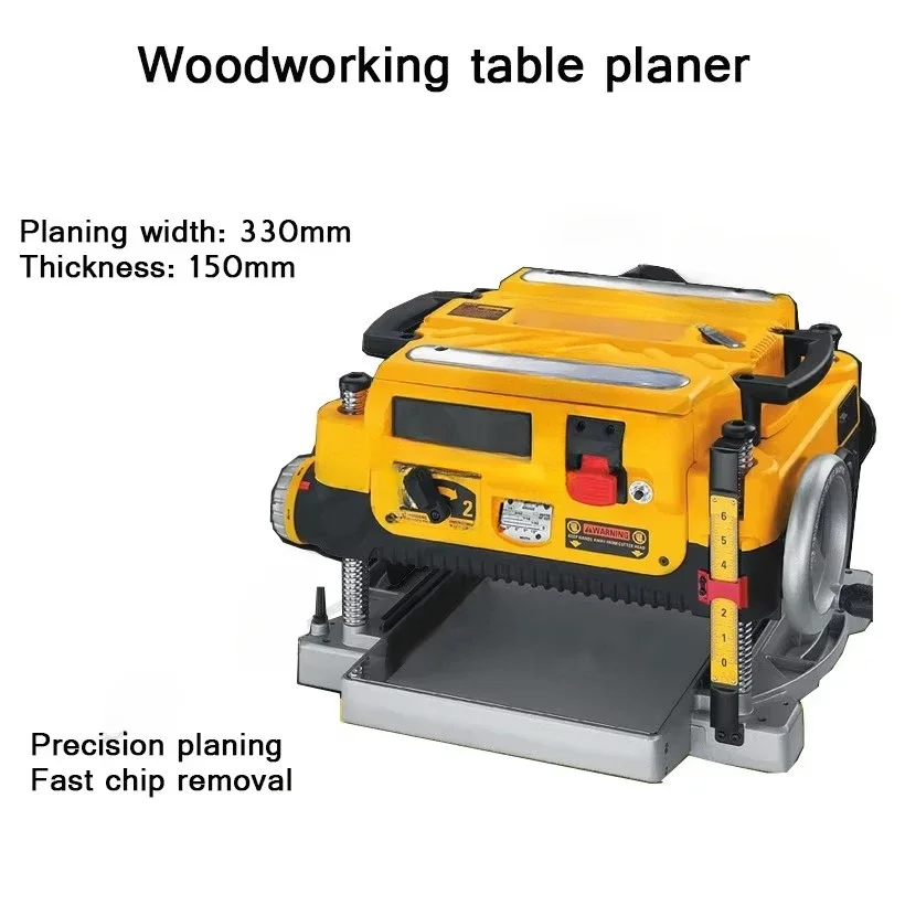 Multi-functional Woodworking Table Planing Press Planer Machine Small Electric Planer Planing Machine DW735 Flat Planer Machine