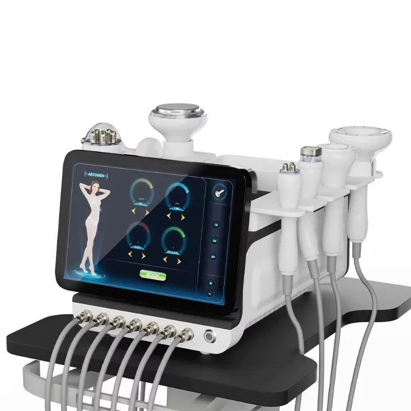 Professional 60Khz Ultrasonic Wane Slimming Vacuum RF Cavitation Machine Rf Vacuum Fat Burning Machine