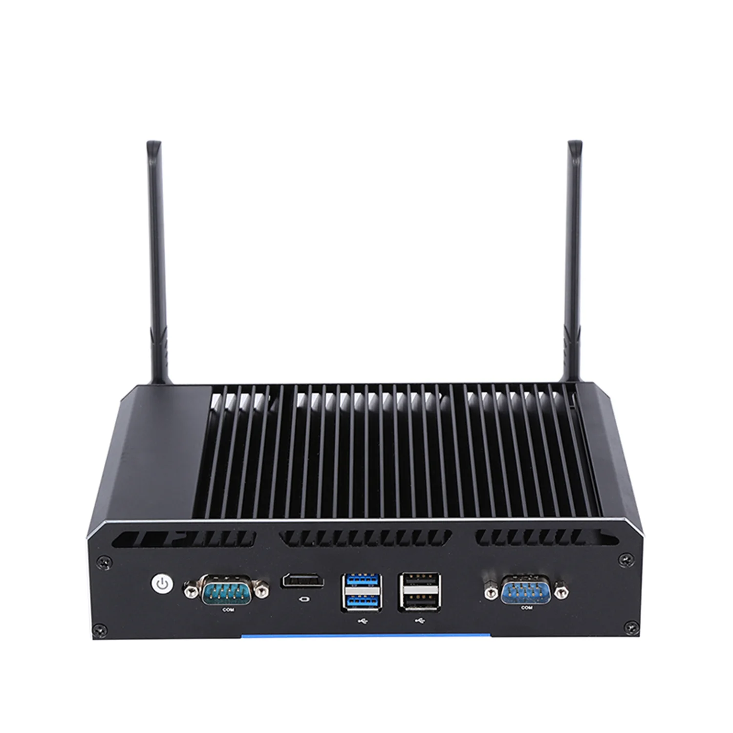 Mini PC sans ventilateur 4 ports Intel Alfred Gigabit, appareil de pare-feu micro réseau, noyau de façades Intel Nino 00, support AES-NI