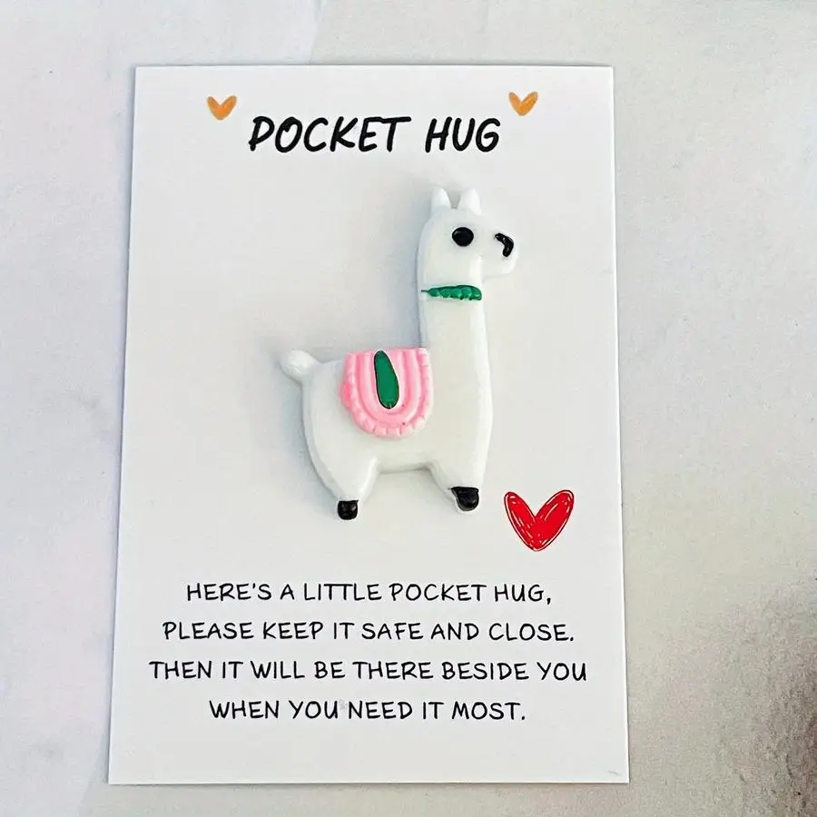 1/5/10/20/50/100pcs s/s Set Mixed Elegant-Pocket Hug - Animal-Lovers, Perfect Gift for Best Friends | Cute Bag Charms, Love and