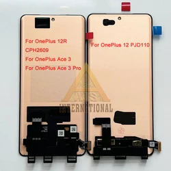 Original AMOLED For OnePlus 12 12R CPH2609 LCD For Oneplus 13 PJZ110 Screen Display For OnePlus Ace 3 Pro ACE3 PJD110 Display