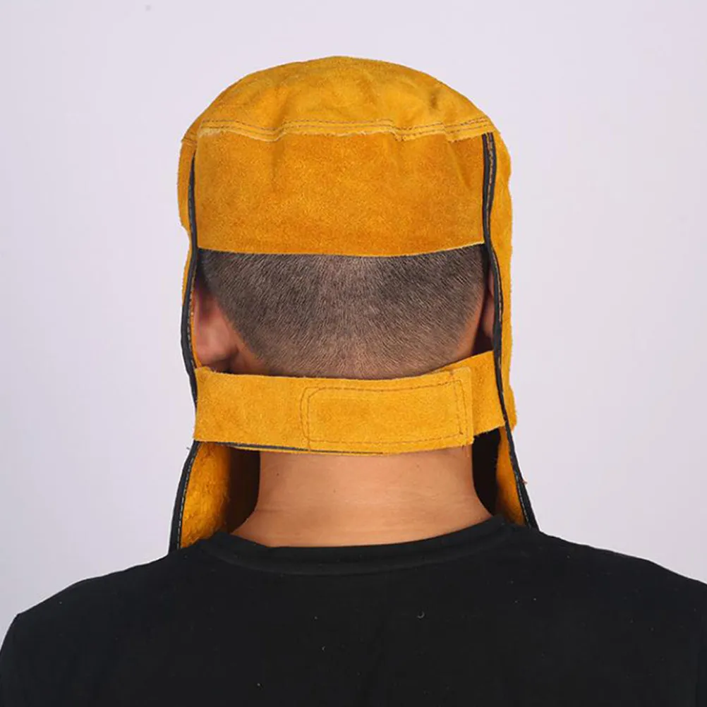 1Pcs Heavy Duty Welding Protector Face Guard with Cotton Mesh Lining Heat Resistant Safety Cover for Industrial Use