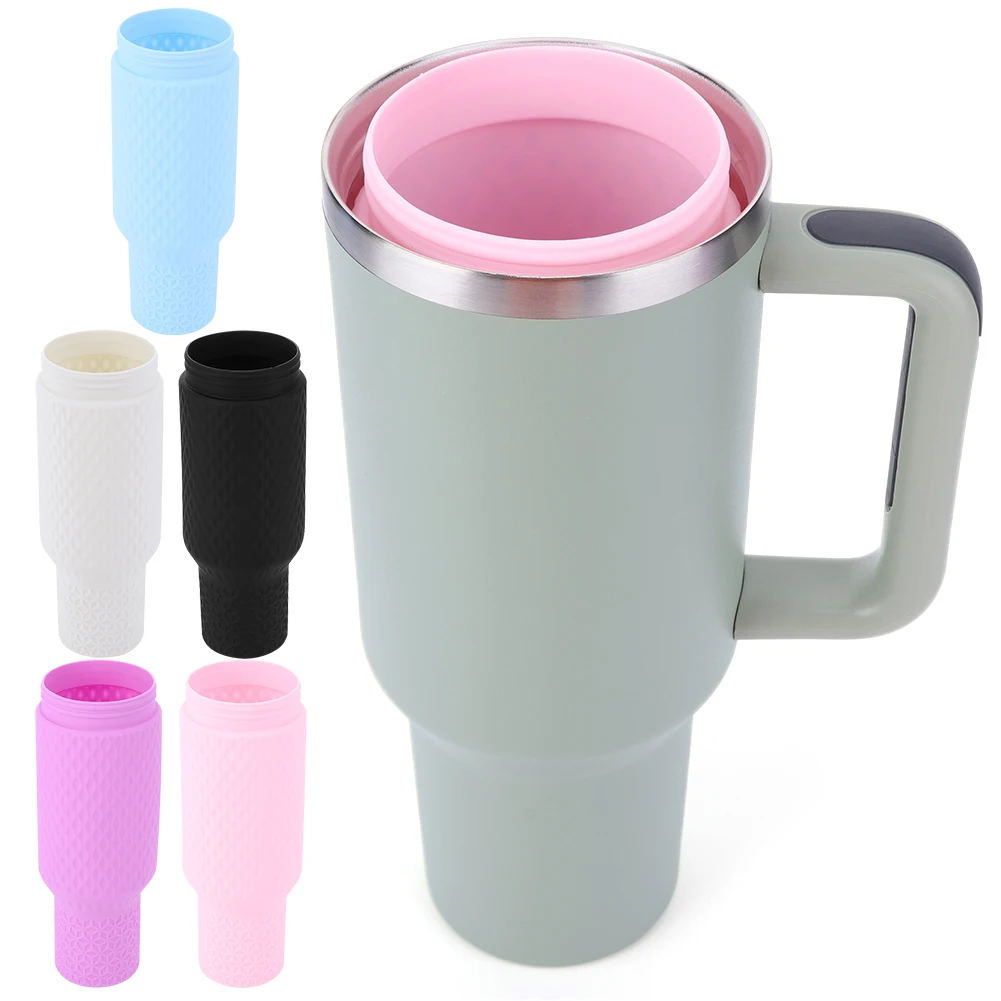 

Water Bottle Liner Silicone Water Cup Lining Summer Bottle Liner for Stanley 40oz Cup Accessories