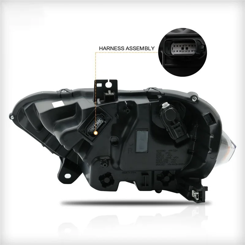 For LED Headlights For Ford Mustang 18-19 Headlight Assembly Modified  Day Running Light Turn Signal Xenon Lamp Car Accessories