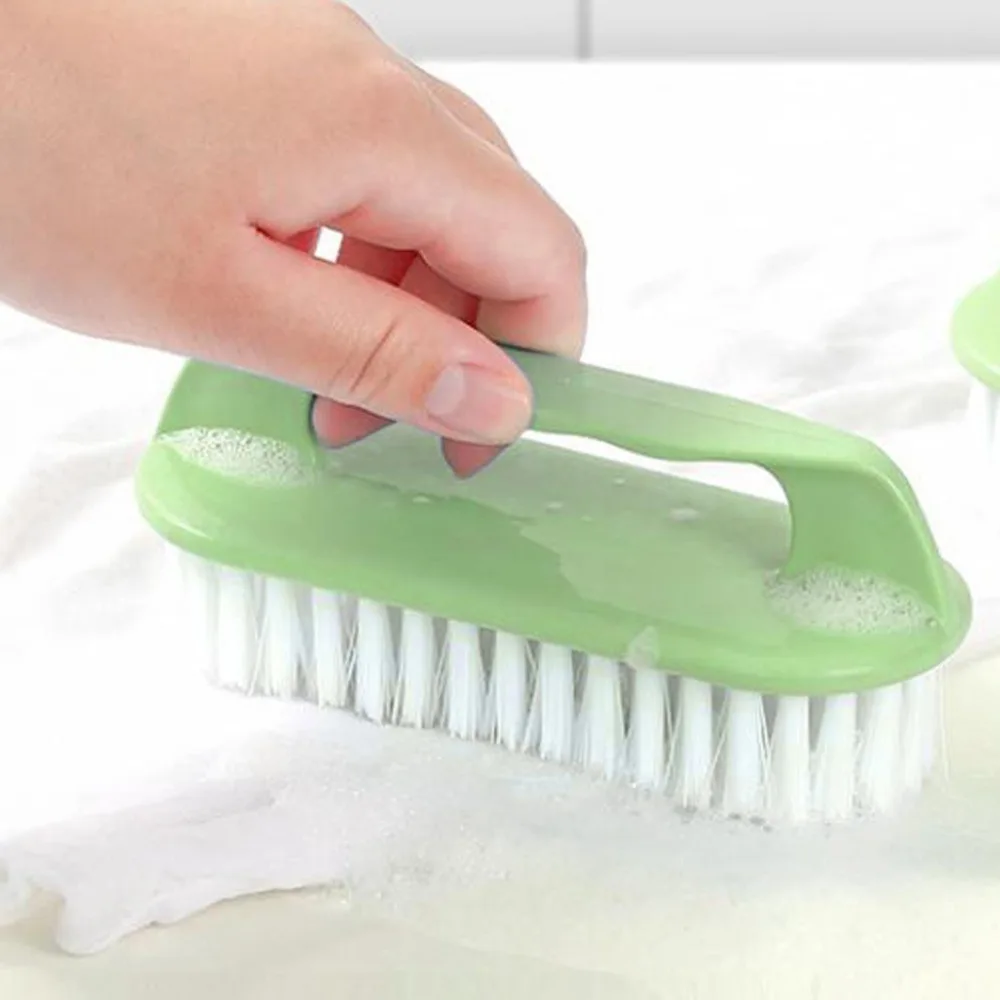 3pcs Multifunctional Stiff Bristles Cleaning Brushes Comfort Grip Shoe Cleaning Brushes Vegetable Scrubber Floor