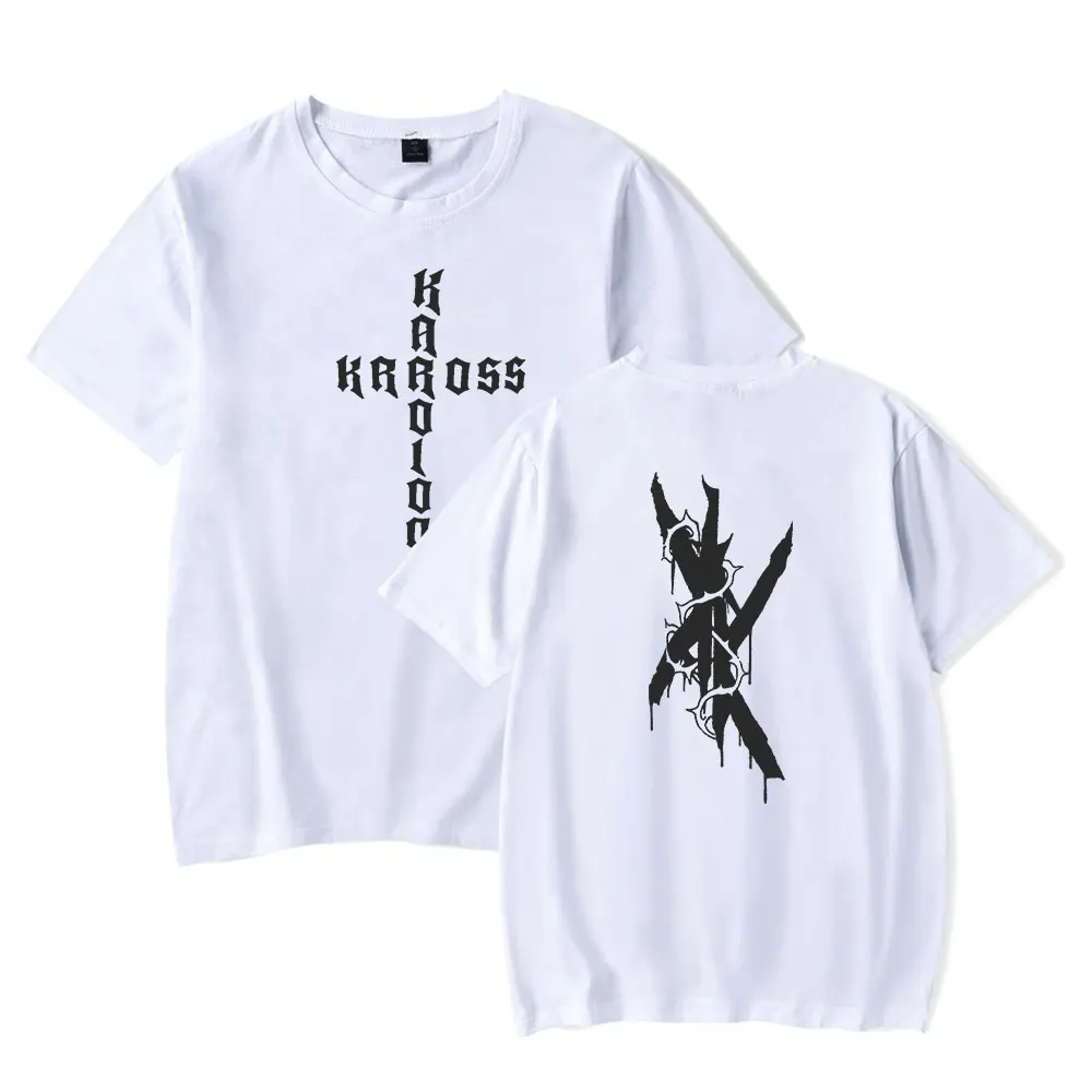 

Футболка Karrion Kross Merch 2025, мужская футболка с короткими рукавами, топы унисекс, повседневные женские топы Y2K